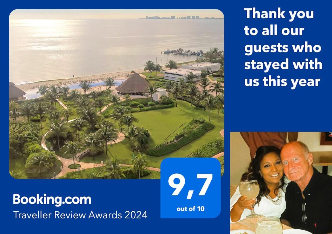 Apartament Swim The Caribbean & Work With A View Cancún Zewnętrze zdjęcie